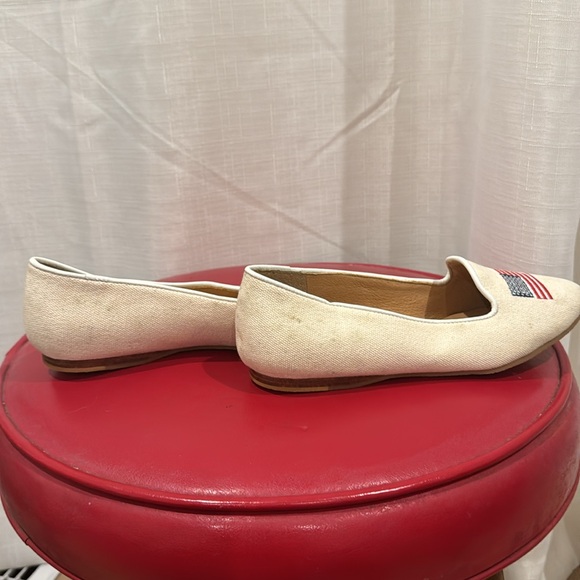 Jack Rogers American Flag Flats Sz 5.5 - Picture 3 of 6